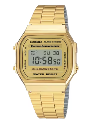 Gold Casio Watch - A168WG-9VT