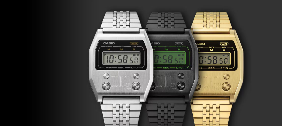 Casio A1100D-1: The Full-Metal 52QS-14B Revival from the 1970s ...