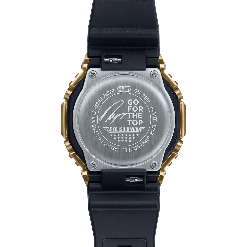 Casio GShock GM-2100R123-1JR Golf Watch - custom engraved back